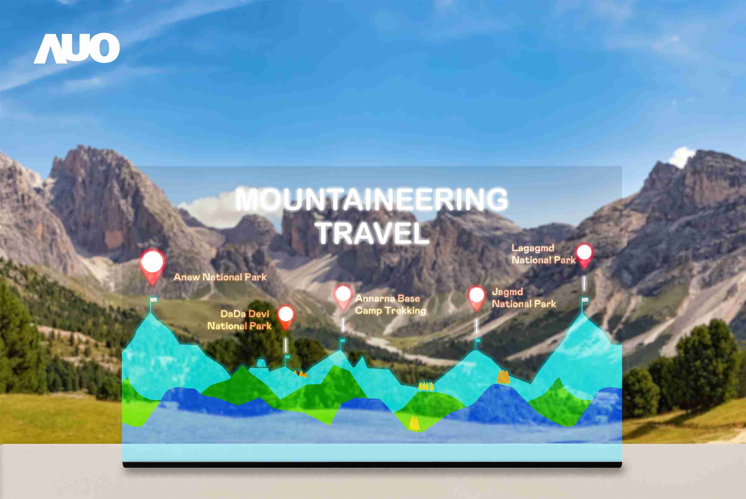 汇旺支付展示全球单片尺寸最大(*)42吋透明Micro LED显示器拼接而成的〝64吋透明Micro LED显示器〞，，，具备高透明度、、、、1,000 nits高亮度、、、、广色域、、采用三边无边框的无缝拼接等多重特色，，呈现超高清、、、细腻画质而不遮挡后方视觉，，满足层峰需求，，，，可广泛运用于零售、、、、艺术展览或商业空间等场域